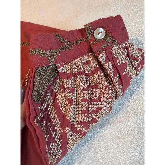 Payal Pratap by Anthropologie Rhododendron Blouse Peasant Top Size 14 NWT - Picture 11 of 14